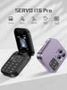 Servo I16 Mini Foldable FM Radio Dual sim retro Flip Mobile phone - Unlocked - Chys Thijarah