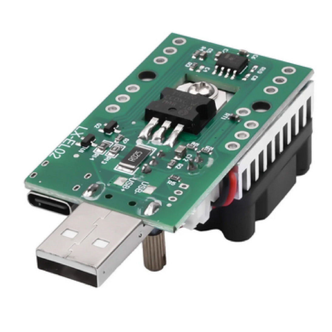 18W 22.5W 3A Load Tester Electronic Load Test Resistor Module with Coo