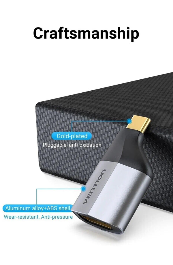 Vention USB C to HDMI 2.0 Adapter USB Type C HDMI Cable 4K Converter for MacBook - Chys Thijarah