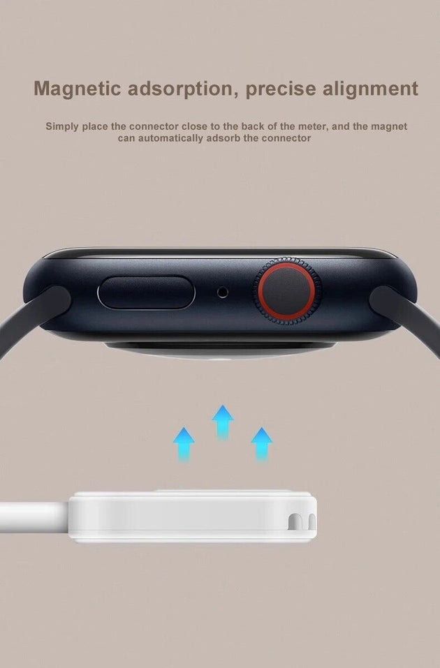 Apple Watch iWatch 6/5/4/3/2 Magnetic Charging Dock 38 42 44MM Charger Cable - Chys Thijarah