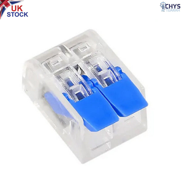 Universal Compact Home Wiring Cable Connector 2 Pin Conductor Terminal Block - Chys Thijarah