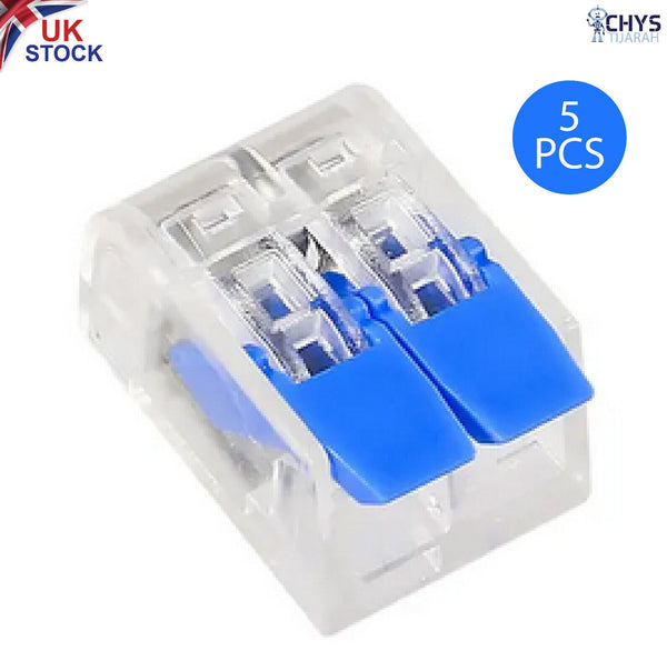 Universal Compact Home Wiring Cable Connector 2 Pin Conductor Terminal Block - Chys Thijarah