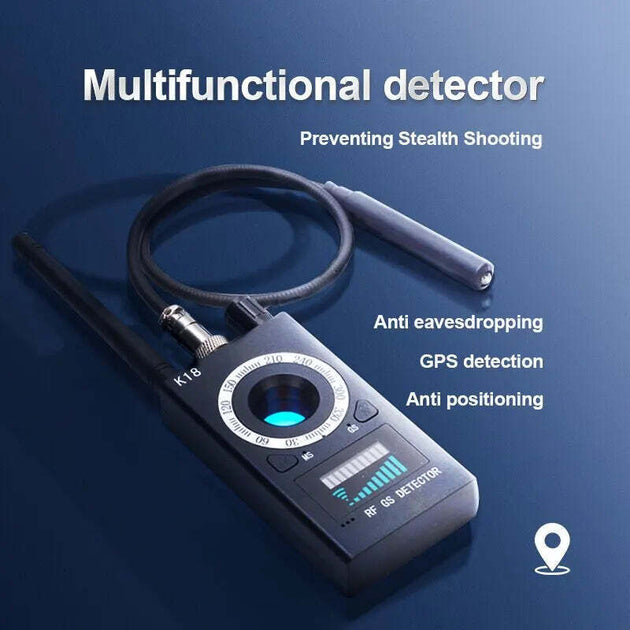 K18 Wireless Anti-Spy Camera Detector RF Signal Tracker - Anti-Candid Cam Finder - Chys Thijarah