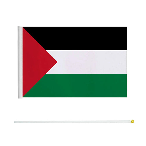 palestine handheld flag for parades marches and events UK
