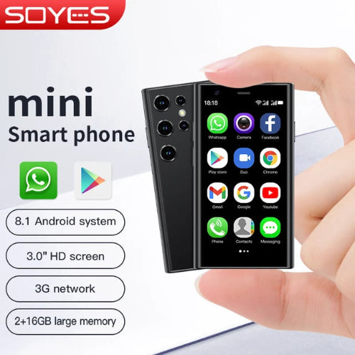 mini smartphone 3 inch android phone easy one hand use