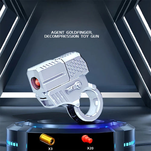 alloy fidget pistol durable metal desk fidget toy