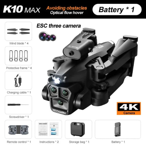 K11 MAX brushless drone indoor outdoor flight capability