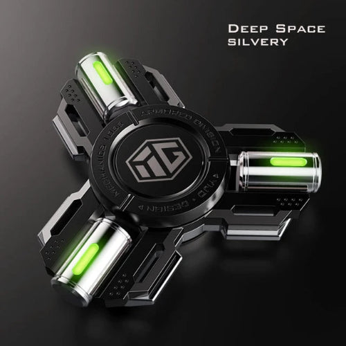 glow in the dark fidget spinner ultra quiet alloy spinner with R188 bearing