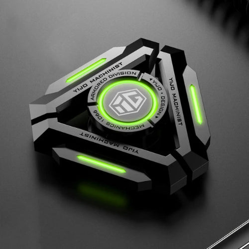 ultra quiet metal Alloy Fidget Spinner on desk