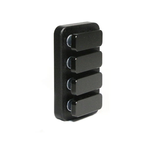 Black Piano Keys Fidget Clicker – stainless steel ADHD fidget toy for adults