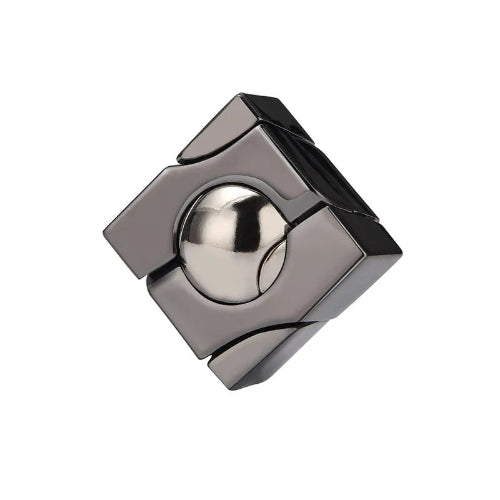 3D metal brain teaser puzzle portable mind puzzle for focus and calm