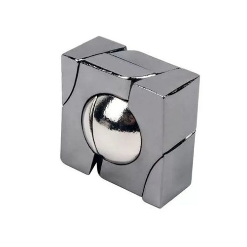 3D metal brain teaser puzzle stress relief logic puzzle toy