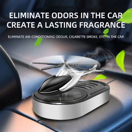 solar plane car air freshener creative plane design car interior decor