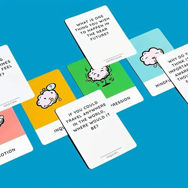 Mindful Talk Card Game for Family Gathering and Couples Party - Relationship Building & Fun Conversation Board Game - Chys Thijarah