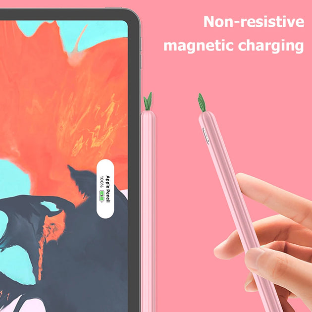 Vegetable Silicone Apple Pencil Case - Cute, Protective Sleeve for Apple Pencil 2nd gen - Chys Thijarah