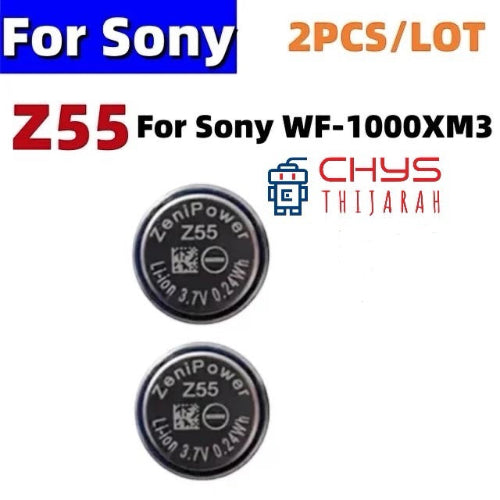 sony wf-1000xm3 replacement battery z55 65mah lithium earbud battery
