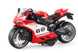 diecast toy motorcycle pull back metal bike for kids and collectors