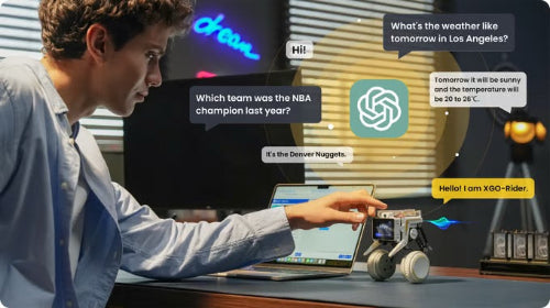 XGO Rider robot interactive AI robot with Wi-Fi and Bluetooth
