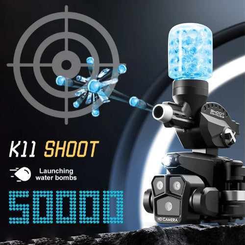 K11 MAX brushless drone black grey ABS body design