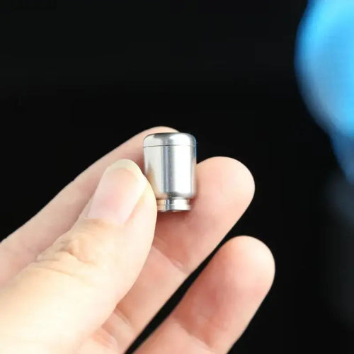 Everyday carry stainless steel fidget toy for adults pendant