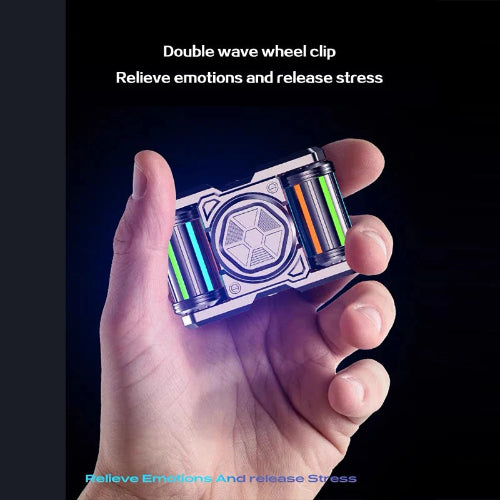 Fidget Spinne Luminous Tank Roller  UK edition designed for office, home and travel stress relief