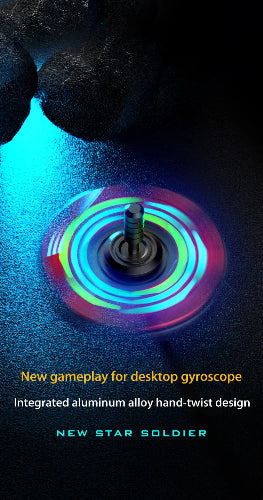 glow in the dark luminous star fidget spinner premium box set