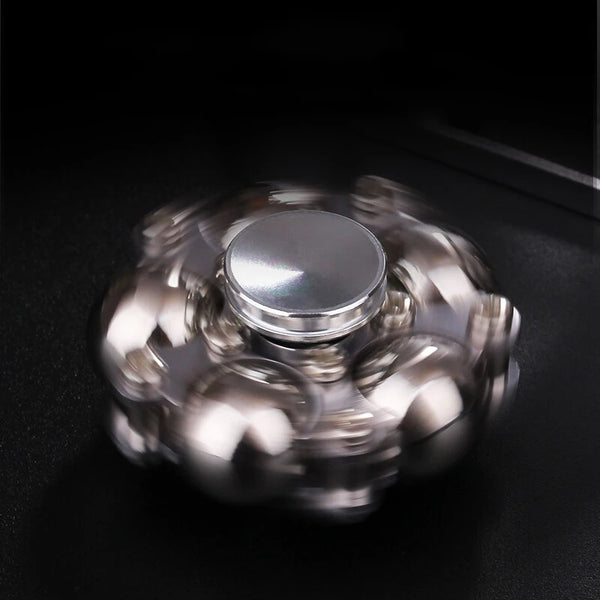 Metal Fidget Spinner - Stress Reliever Toy for Adults & Children - Desktop Gyroscope Toy - Anti-stress Hand Toy - Chys Thijarah
