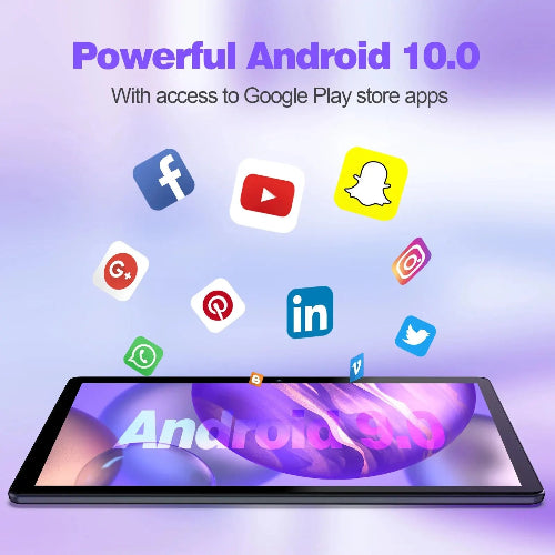 PRITOM 10 inch Android tablet budget friendly tablet PC UK