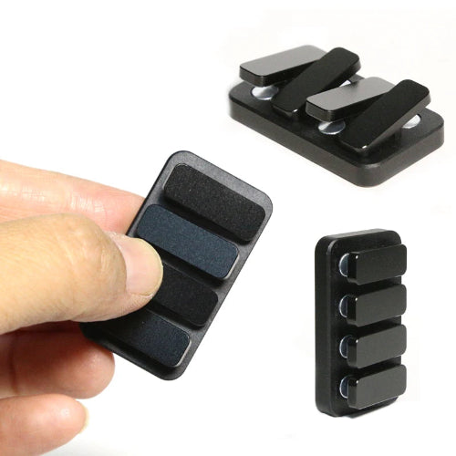 Close-up of Piano Keys Fidget Clicker metal body – premium ADHD fidget toy UK edition