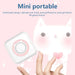 Portable Mini Wireless BT Thermal Printer 203dpi - Photo Label Memo Printing USB Cable Included - Chys Thijarah