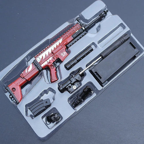 mini gun keychain battle-game themed toy