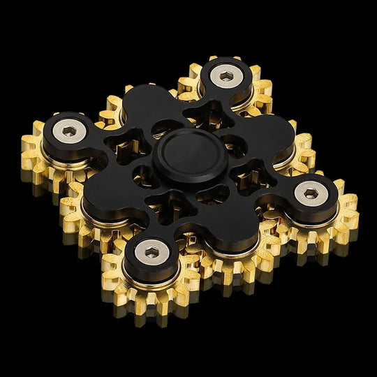 adult desk toy fidget spinner gears for calm and concentration
