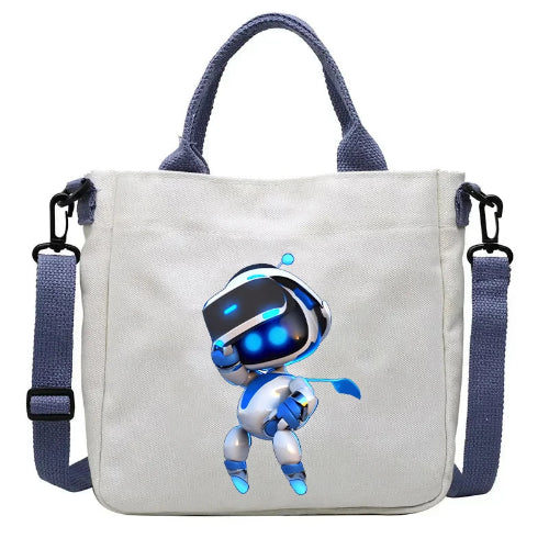 Astro Bot kids crossbody bag waterproof lightweight material