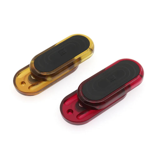 Compact metal stress toy push slider for ADHD focus and calm