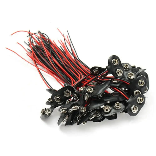 9v battery connector adapter cable for STEM learning kits