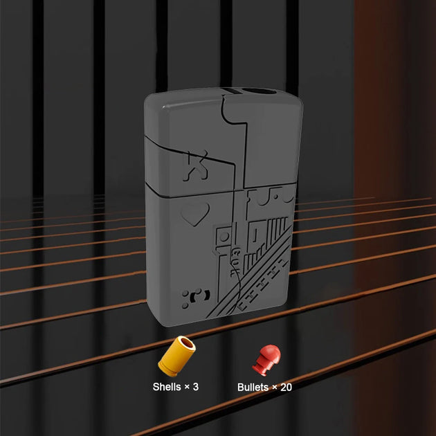 pocket-sized fidget toy gun black for adults UK