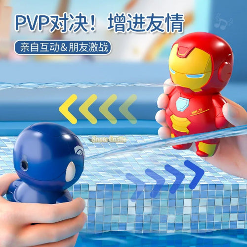 spider man water gun for kids colourful marvel themed toy