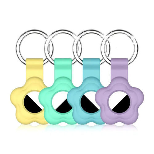 airtag holder shock absorbing silicone protective cover