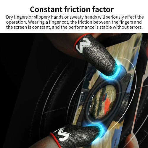 MEMO Gaming Finger Sleeve sweat proof mobile gaming accessory
