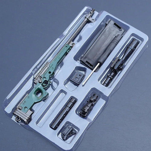 mini gun keychain metal alloy collectible toy