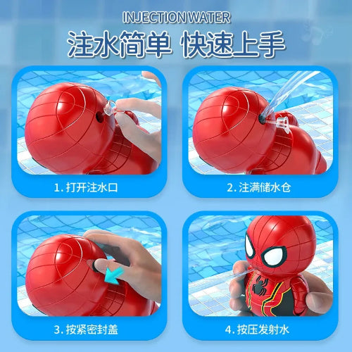 spider man water gun for kids lightweight safe children toy