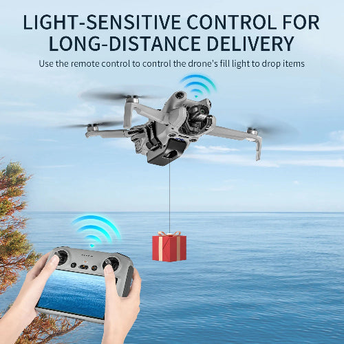 dji mini 4 pro airdrop system UK remote controlled payload release device