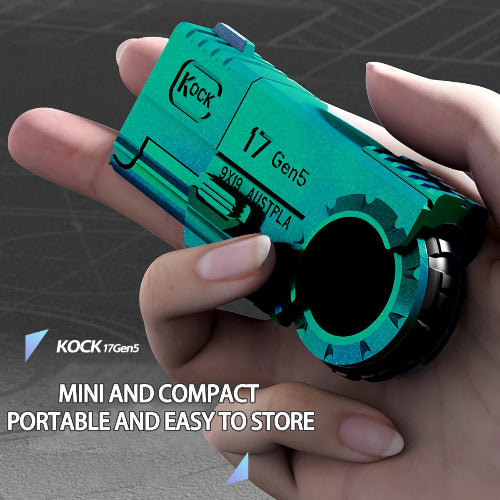 alloy gun fidget spinner precision metal stress relief toy