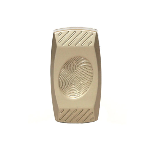sleek metal Fingerprint Magnetic Fidget Slider with ergonomic fingerprint texture