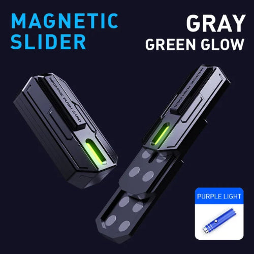 magnetic metal crisp slider luminous fidget toy UK