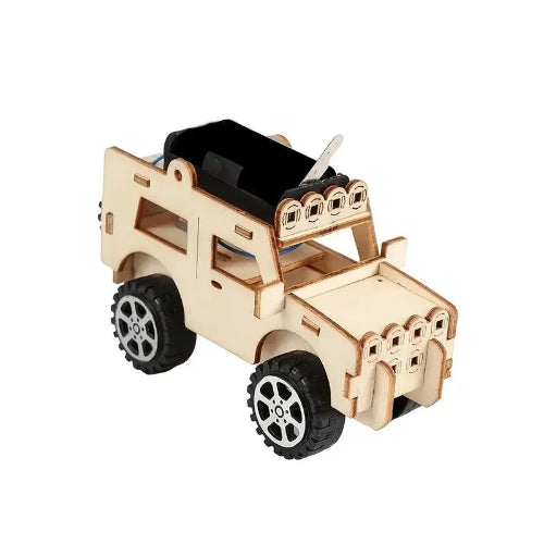 DIY electric jeep toy STEM learning electric vehicle kit