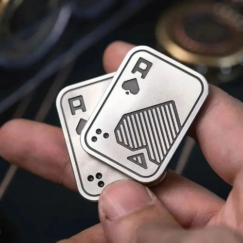 Poker Push Magnetico Fidget Slider Sollievo Stress EDC Fidget Toy