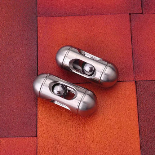 silver stainless steel fidget toys for adults stress relief gadget