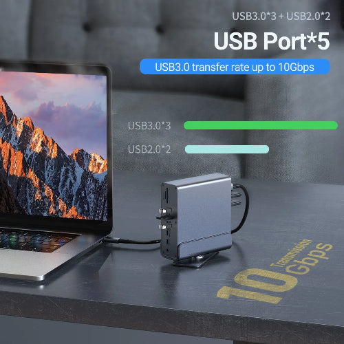 USB-C Docking Station UK for macbook and laptops