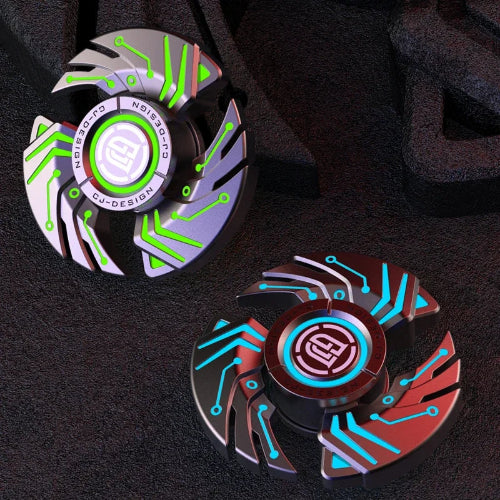 luminous metal fidget slider EDC gadget for work and school use